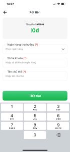 Hướng dẫn rút tiền 7