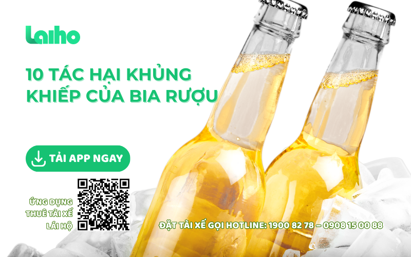 Uống bia nhiều bị gì