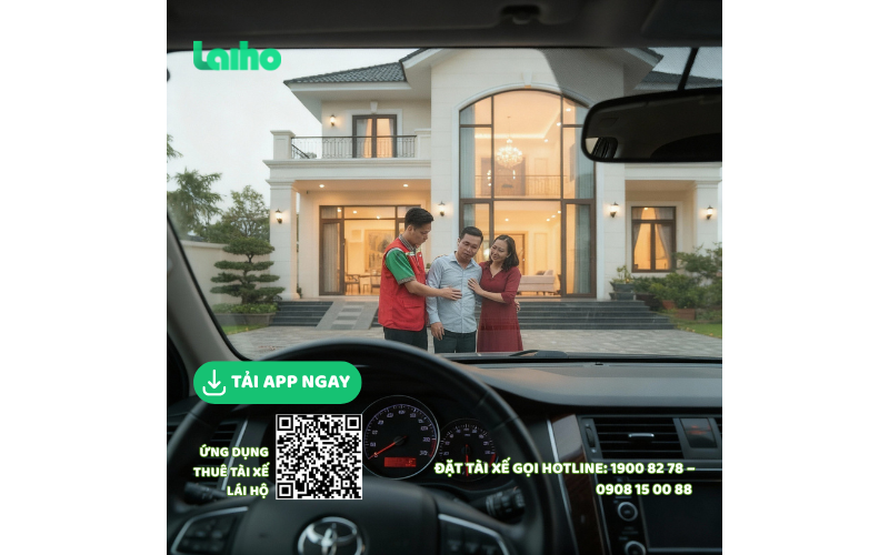 Dịch vụ thuê tài xế sau say tại Lái Hộ