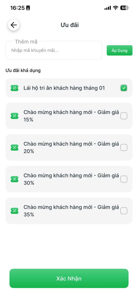 COMBO DEAL HỜI: VOUCHER Giảm tới 50% - Dùng kèm "Deal Giá" (-15%) Giảm giá 2 lần x2 Ưu đãi 7