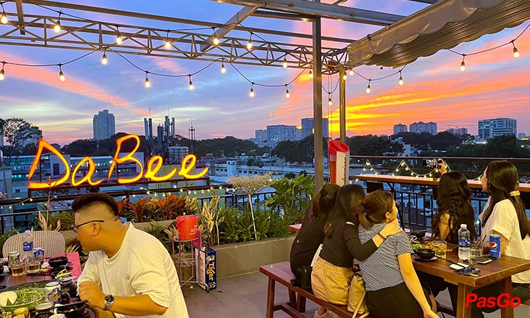 quán dabee rooftop - quán nhậu quận 5
