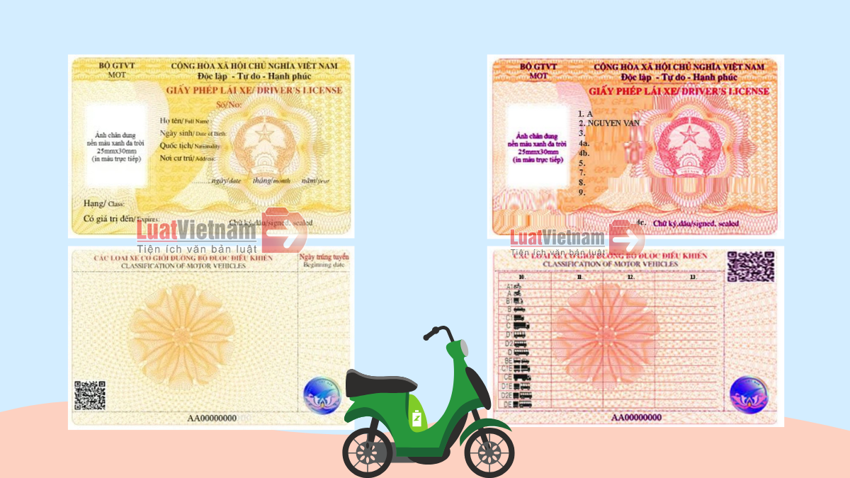 đổi bằng lái xe online năm 2026