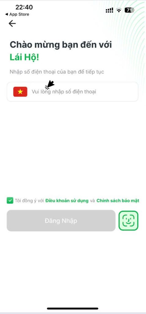 Hướng dẫn đăng ký Đại lý Lái Hộ 4