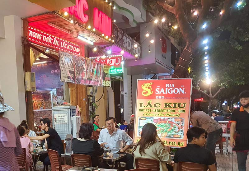 quán nhậu quận 5 - lắc kiu