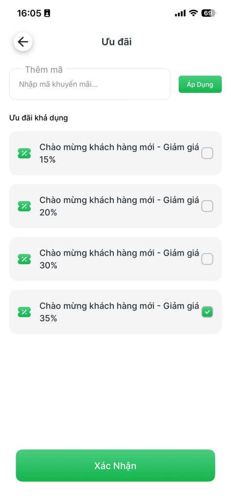 COMBO DEAL HỜI: VOUCHER Giảm tới 50% - Dùng kèm "Deal Giá" (-15%) Giảm giá 2 lần x2 Ưu đãi 3