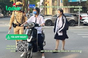 giao xe cho người không đủ tuổi