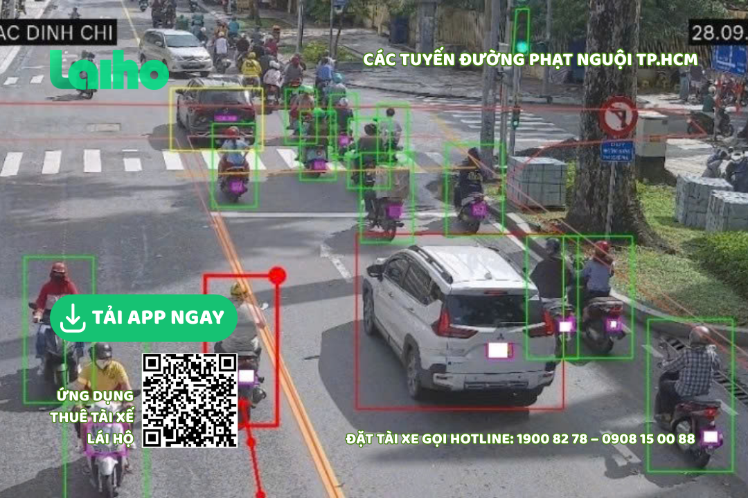 tuyến đường phạt nguội tphcm