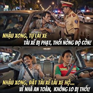 GIẢI PHÁP AN TOÀN: DỊCH VỤ ĐƯA NGƯỜI SAY VỀ NHÀ 1